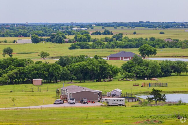Residents of Goldsby enjoy a quiet neighborhood.