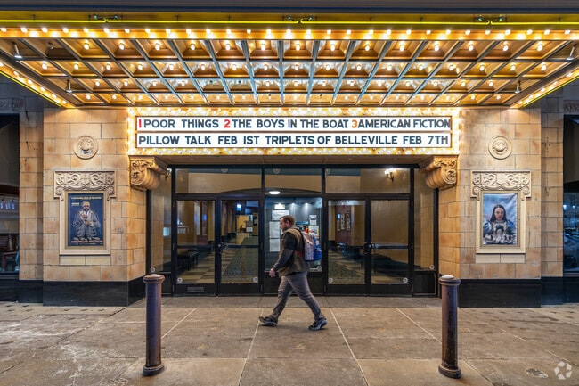 You can take in a movie at the Ambler Theater.