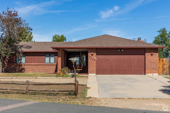 Ranch-style homes with large backyards dominate the Church Ranch neighborhood housing.