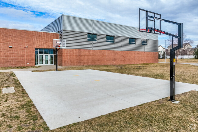 A basketball court is also on the grounds of South Middle School.