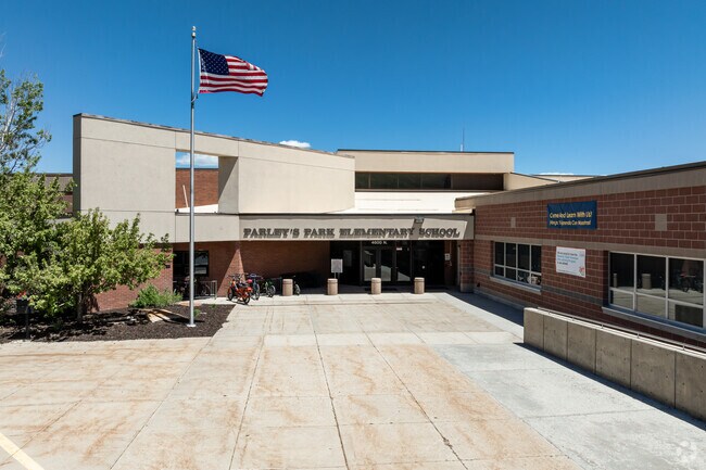 Parley’s Park Elementary School sits near scenic trails in Snyderville.