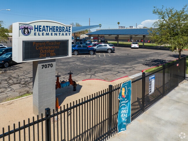 Heatherbrae School is a public school serving students in grades Kindergarten through 6th.