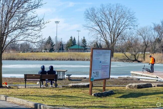Centennial Park in Central Orland is the perfect place to take a break and relax.