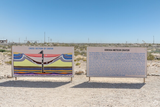 Explore West Odessa's hidden geological wonder at The Meteor Crater Museum.