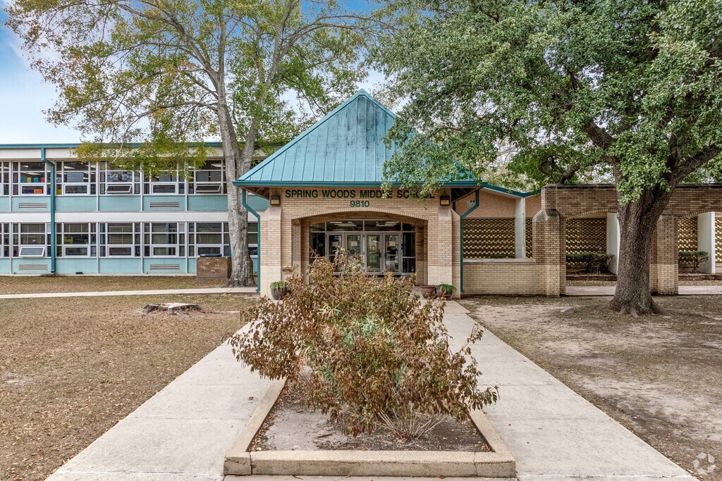 Spring Woods Middle School fosters a positive and inclusive atmosphere for academic growth.
