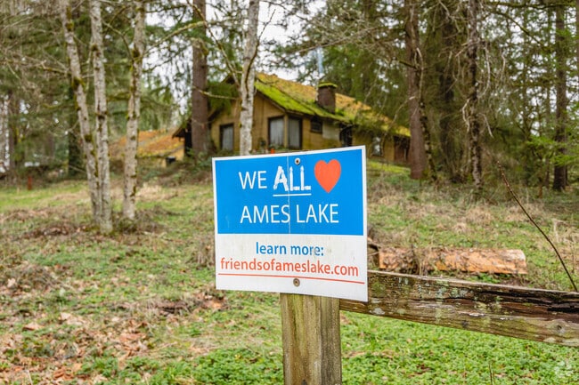 Ames Lake is known for its suburban feel, and residents are never far from the outdoors.