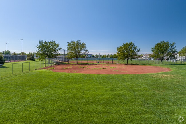 This is the smaller baseball field at Bishop Carroll Catholic High School.