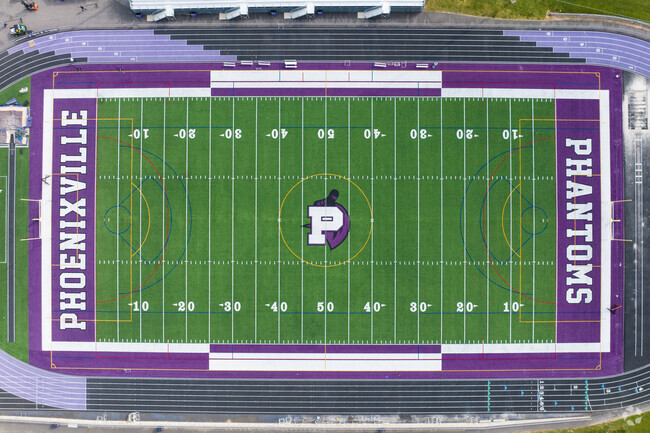 Phoenixville Area High School serves the students throughout Phoenixville, PA.