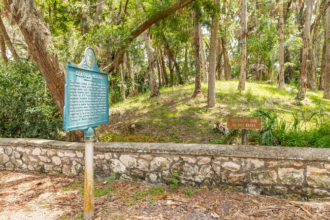 History buffs will appreciate a visit to the Historic Oelsner Indian Mound in Port Richey.