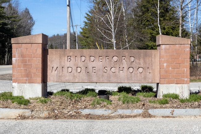 Biddeford Middle School is for grades 6-8 in Central Biddeford.