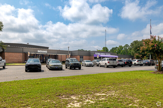 Furman Middle School has several sports and activity fields on campus.