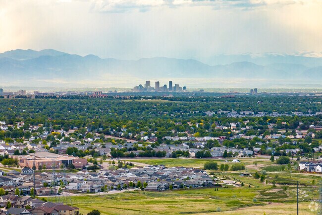 Denver is located about 18 miles away from Mayfair, an Aurora suburb.
