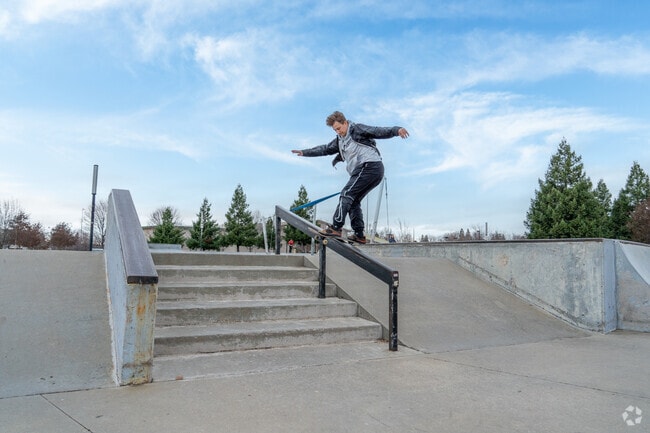 Showoff your tricks at the Mather Skatepark in Rancho Cordova.