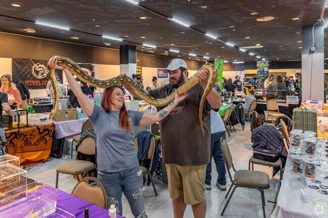 You never know what you will find at the Pittsburgh Reptile Show & Sale.