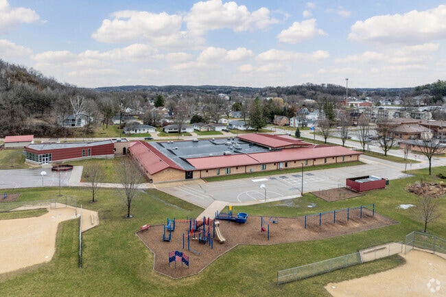 Park Elementary Cross Plains has plenty of outdoor recreation space.