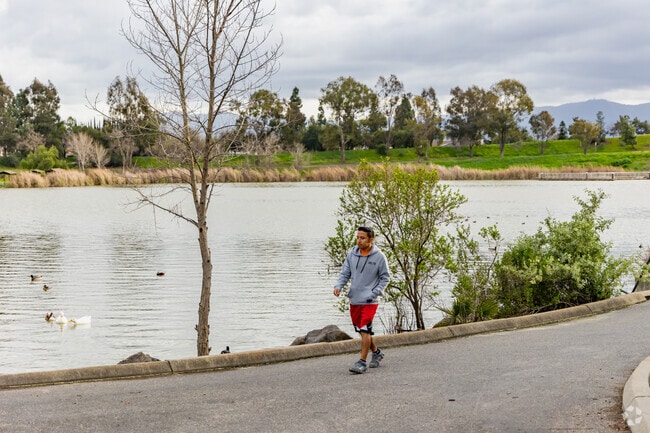 Lake Cunningham Park is the perfect place to enjoy a walk or jog surrounded by beauty.