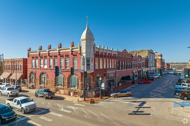 See the historic downtown Guthrie with its many original buildings still standing.