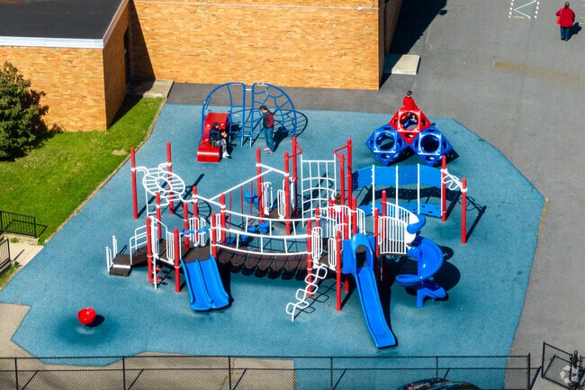Van Cortlandville Elementary School playground.