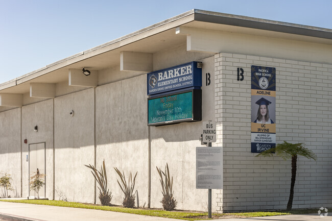 Barker Elementary School Alumni are moving on to great schools.