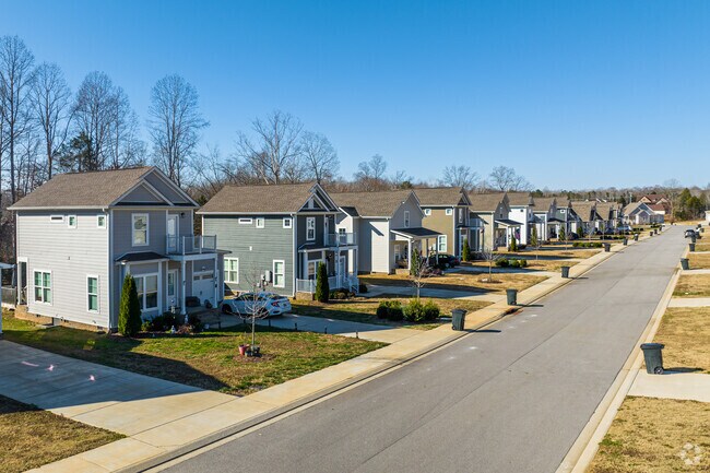 Homes in White Bluff have local character.