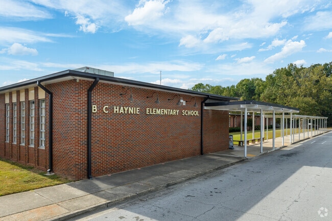 Haynie Elementary School receives a C from Niche and 2 rating from GreatSchools.