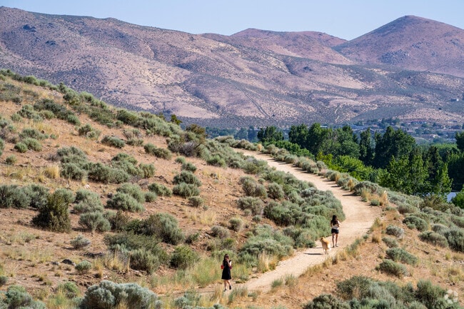 Carson City Center is outlined by well-maintained hiking trails that connect to all of the residential areas within the community.