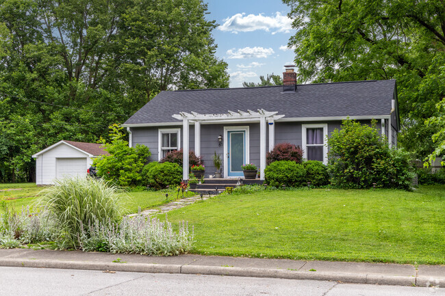 Southport features many smaller homes that have great yard space.