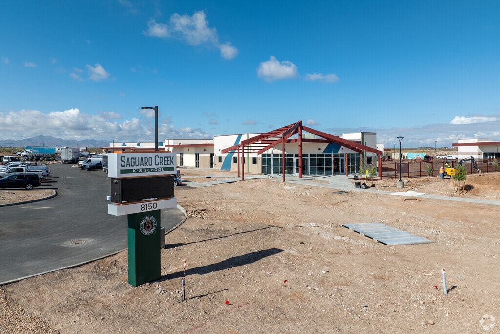Saguaro Creek K-8 School is slated for a fall 2025 opening.