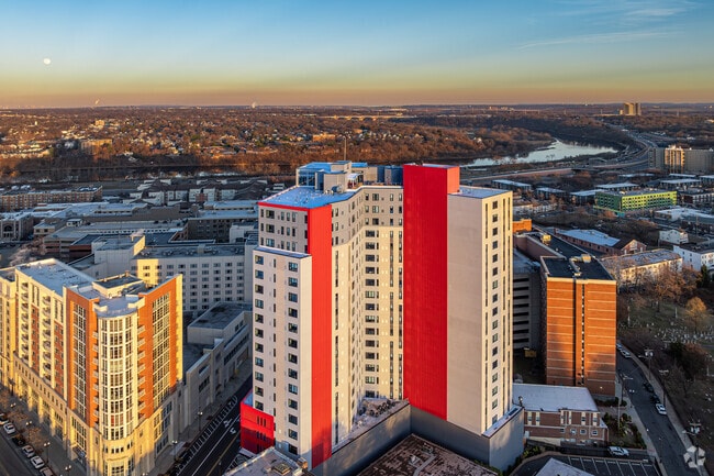 Newer high rise apartment buildings have helped satisfy the housing needs in New Brunswick.