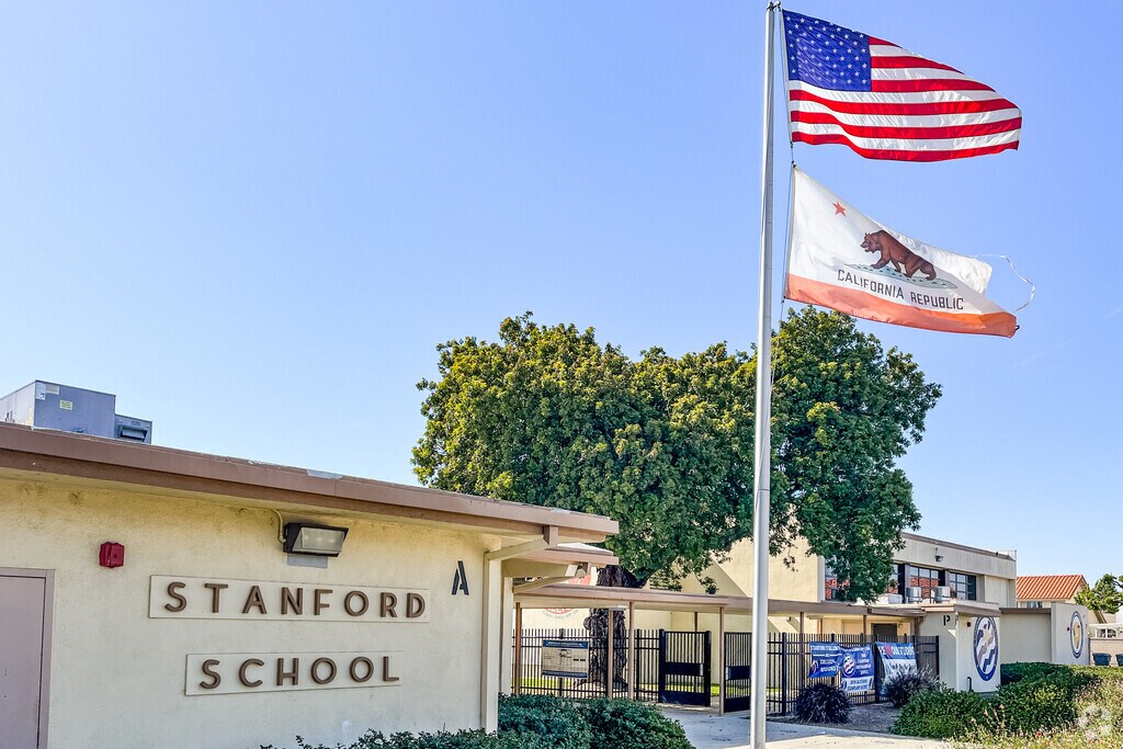 You can find Stanford Elementary on Magnolia Street in the Garden Grove neighborhood.