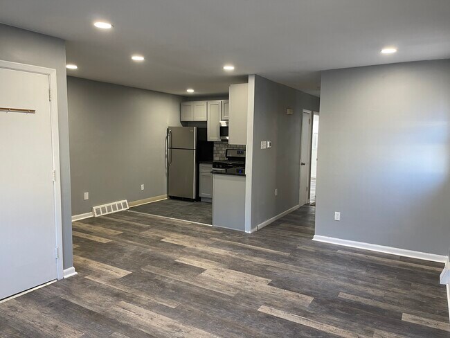 Kitchen & Living Room
