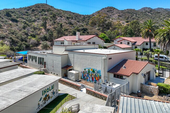 Avalon High School is centrally located for easy commutes.