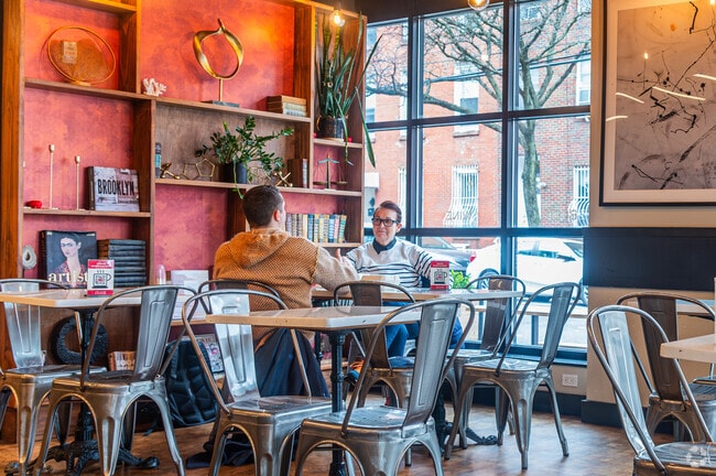 Bond ST Coffee is a great place for coffee and snacks.