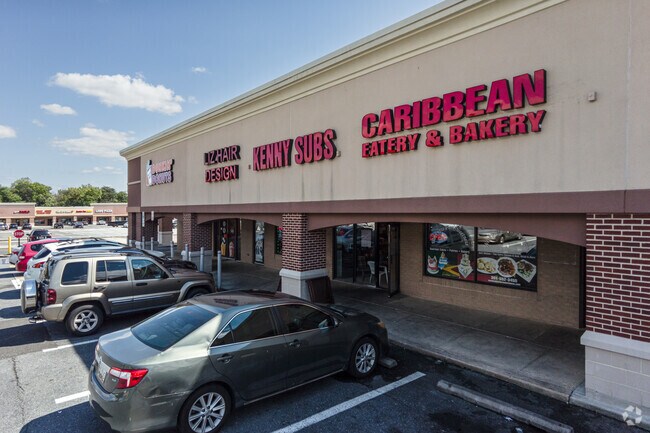 Located in Goddard's Cipriano Square, Weakness For Sweetness Caribbean bakery.