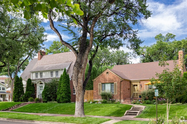 Homes in Northside include nicely designed brick and colonial homes.
