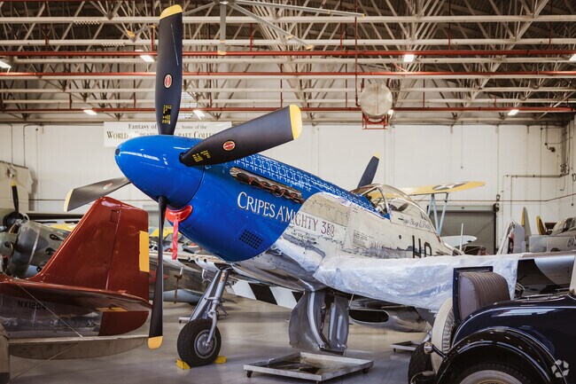 The fantasy of Flight museum offers an up close look at famous planes of the past.