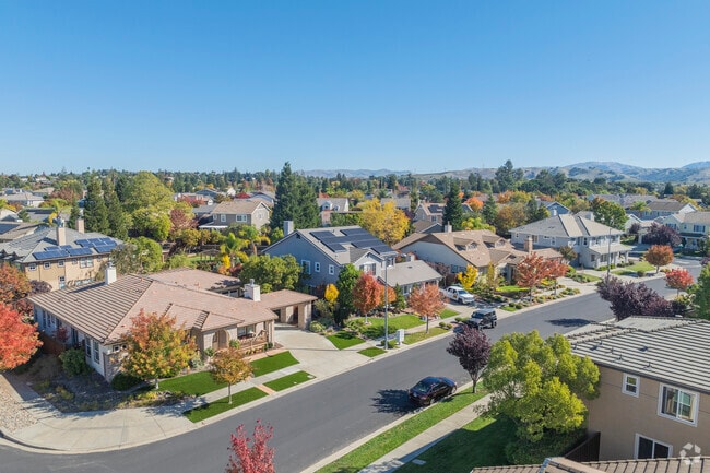 Kristopher Ranch's streets are well maintained with sidewalks and large two lane roads.