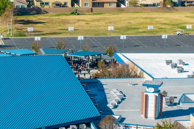 Your kids will never want to leave the playground at Dr. Augustine Ramirez School.