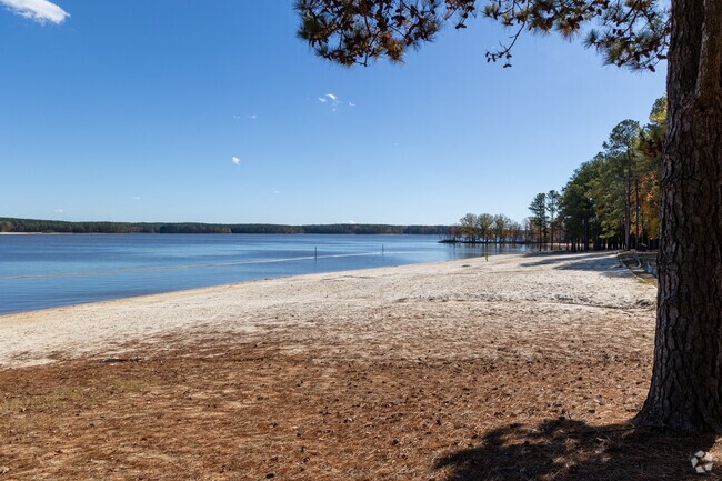 Jordan Lake has miles of beaches and open water for Pittsboro families to visit.