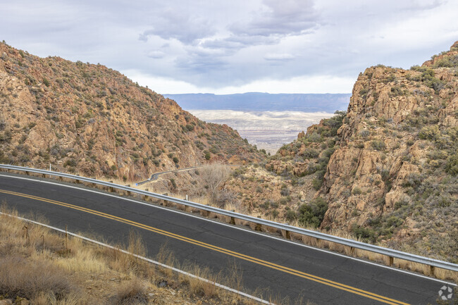Cottonwood residents who love seeking thrills on a motorcycle will love the proximity to the windy road, 89A, heading west out of Jerome.