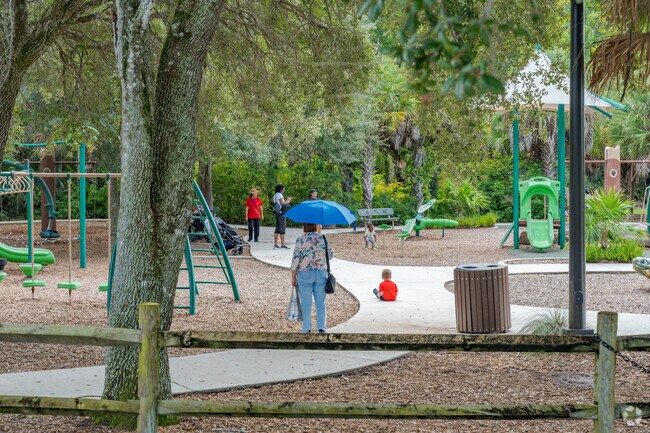 Many residents in Spring Tree enjoy the children's playground in Oak Hammock Park.