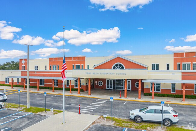Virgil Mills Elementary School educates 711 students.