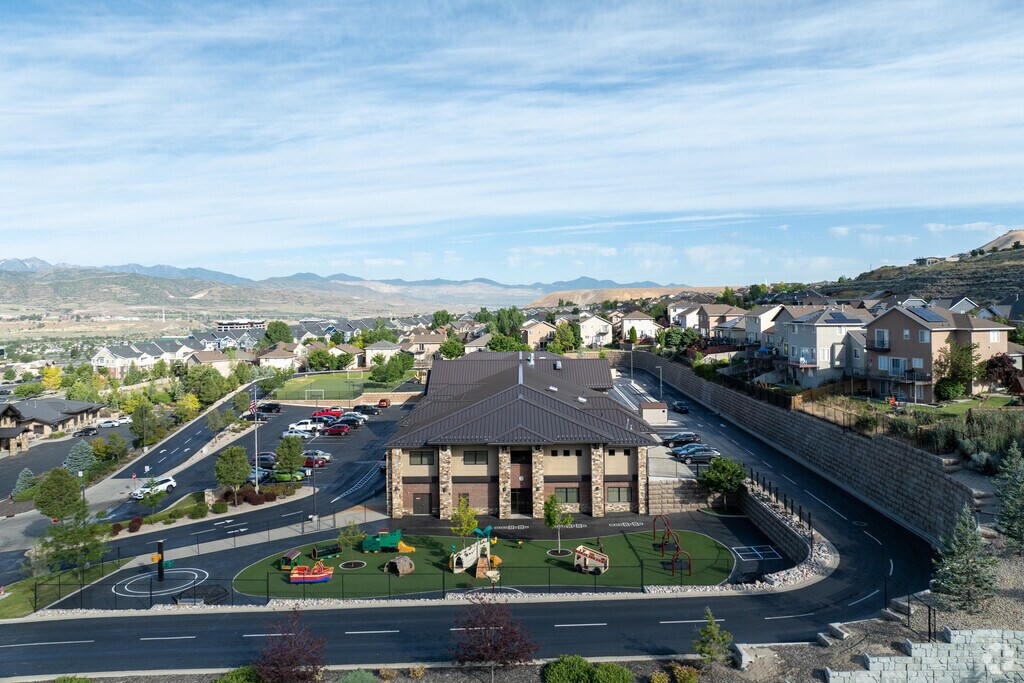Challenger School is located in the Lehi neighborhood.