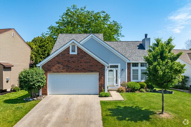 Ranch-style homes are common in Scioto Woods, with prices starting around $200,000.