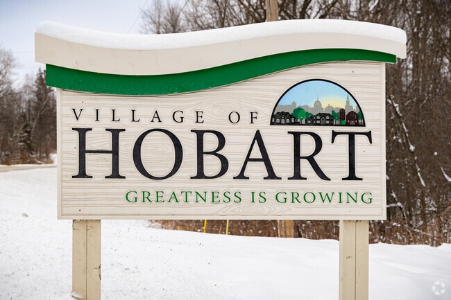 The Village of Hobart highlights its commitment to growth, open spaces, and higher‑end residential living in the Green Bay area.