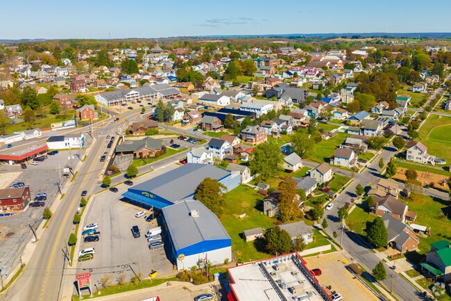 Ebensburg was founded in 1797 80 miles east of Pittsburgh.