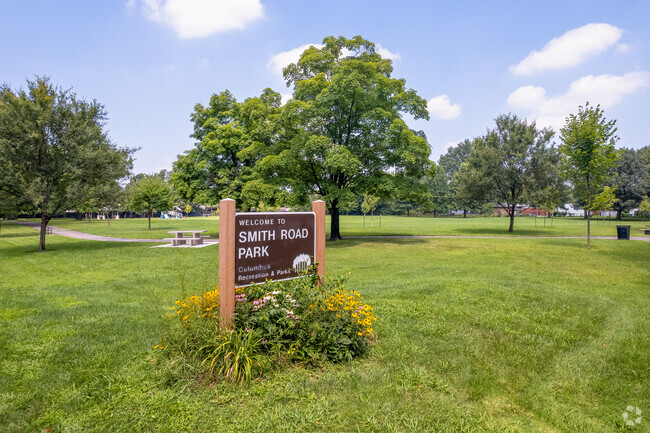 Smith Road Park is situated next to the Milbrook neighborhood.