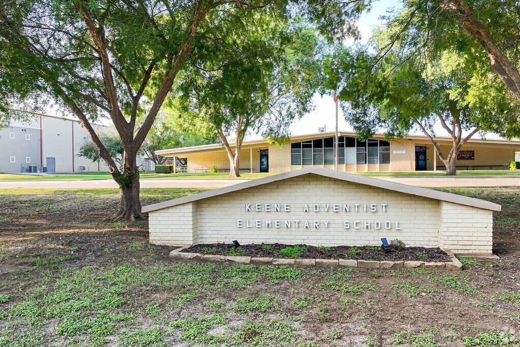 Keene Adventist Elementary School serves about 165 students.