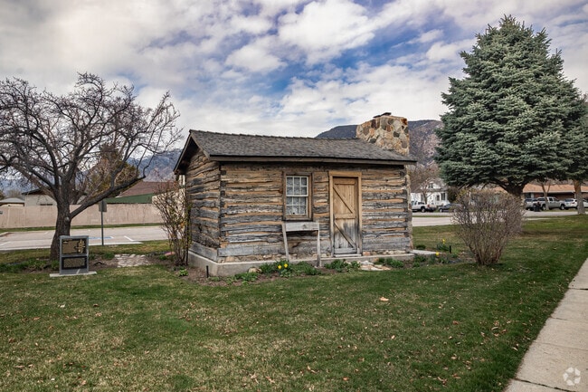 Built in 1855, the Knudsen Cabin is one of the oldest structures in Brigham City.