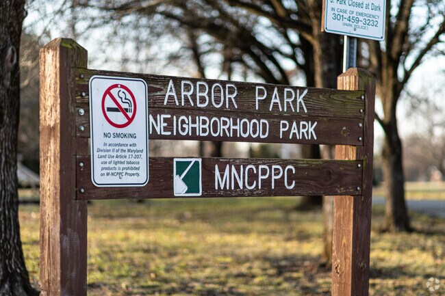 Arbor Park is nearby for Lake Arbor kids to let off some steam.